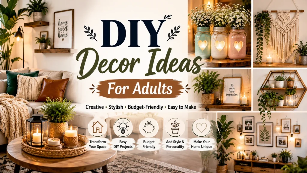 DIY Decor Ideas for Adults