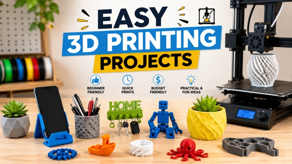 Easy 3D Printing Projects
