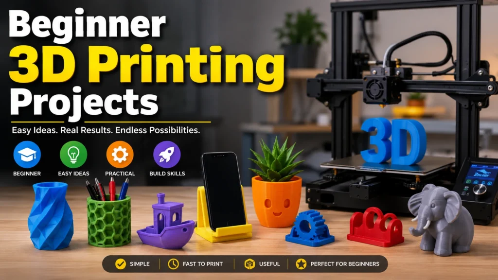 Beginner 3D Printing Projects