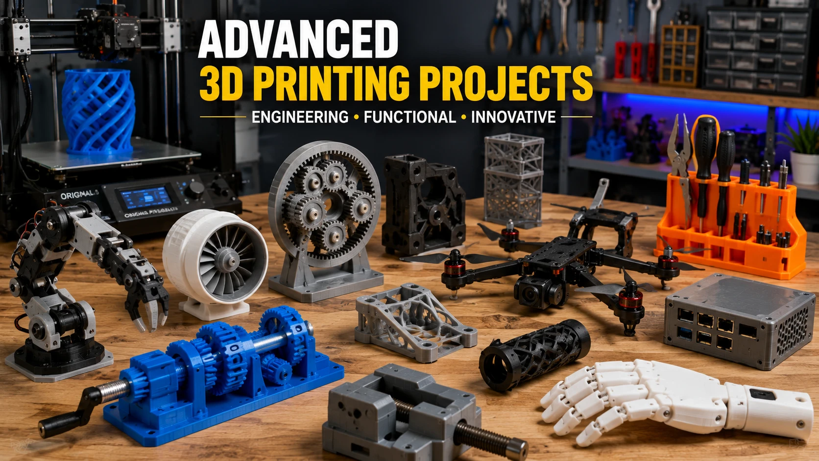 Advanced 3D Printing Projects