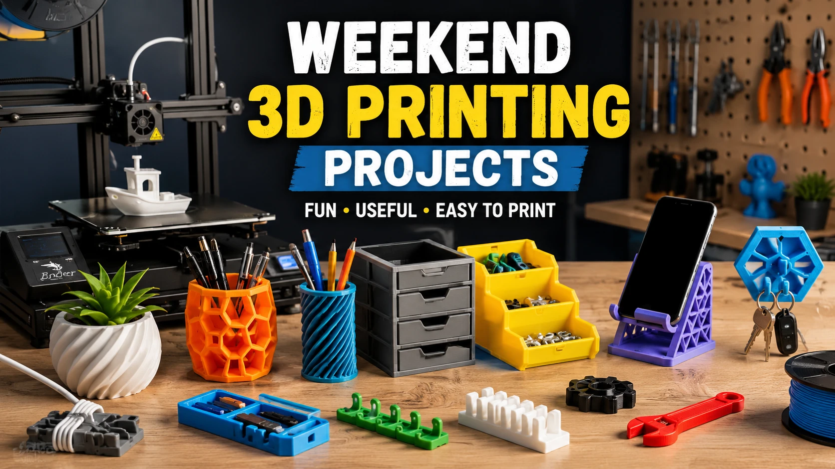 Weekend 3D Printing Projects
