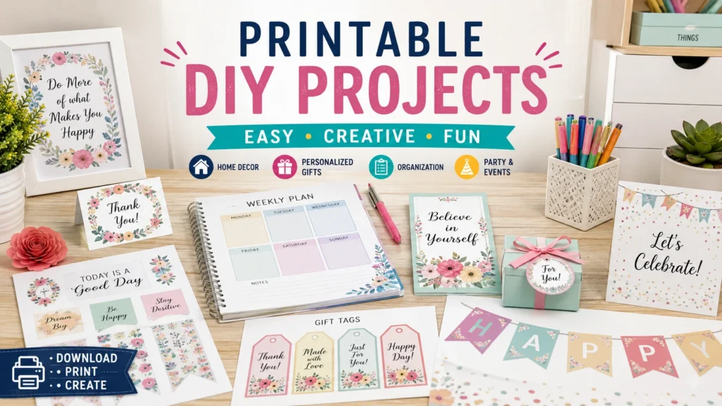 Printable DIY Projects