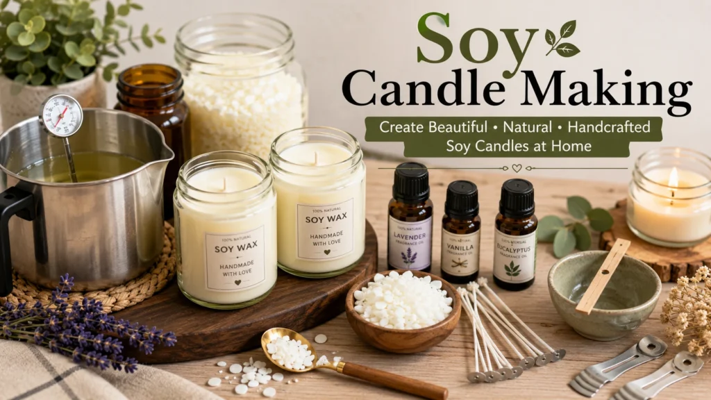 Soy Candle Making