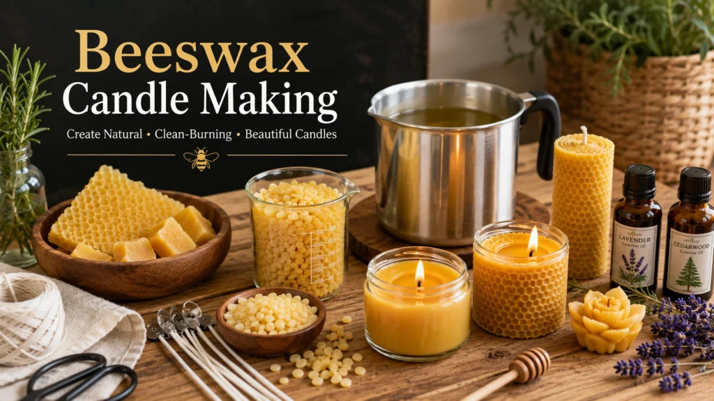 Beeswax Candle Making