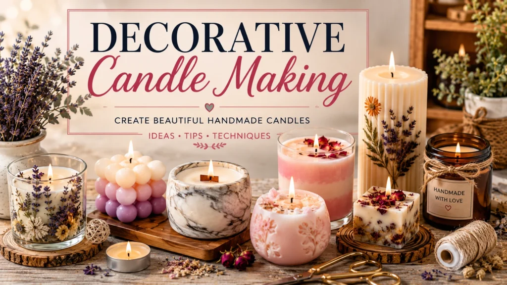 Decorative Candle Making