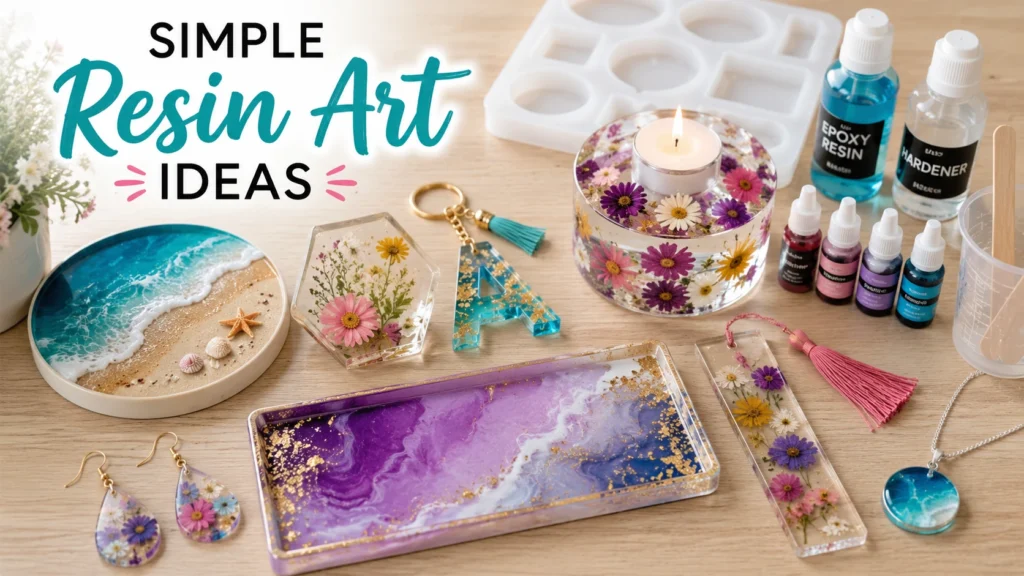 Simple Resin Art Ideas
