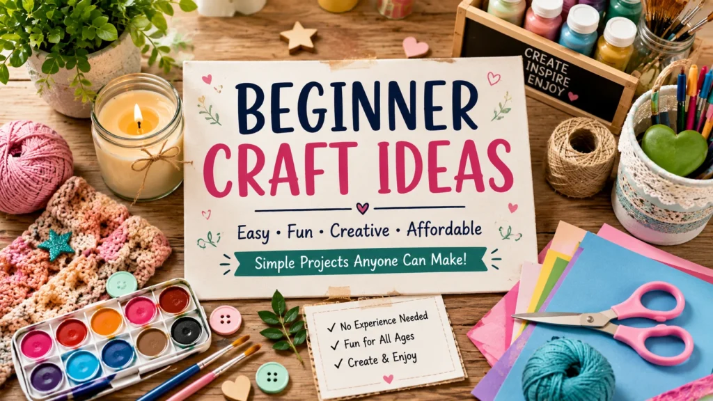 Beginner Craft Ideas