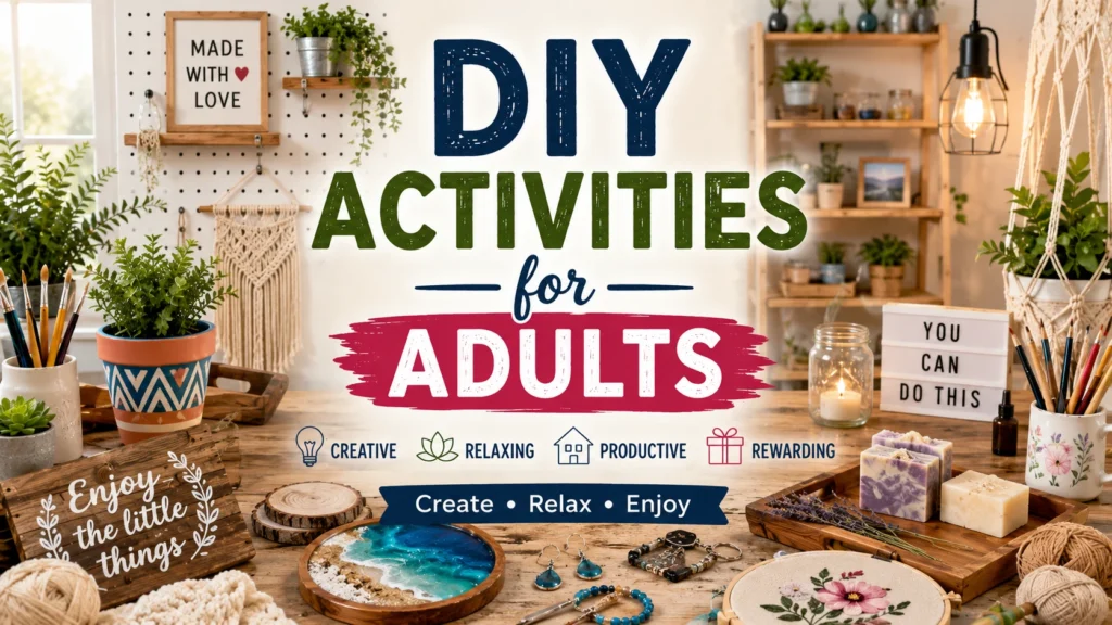 DIY Activities for Adults