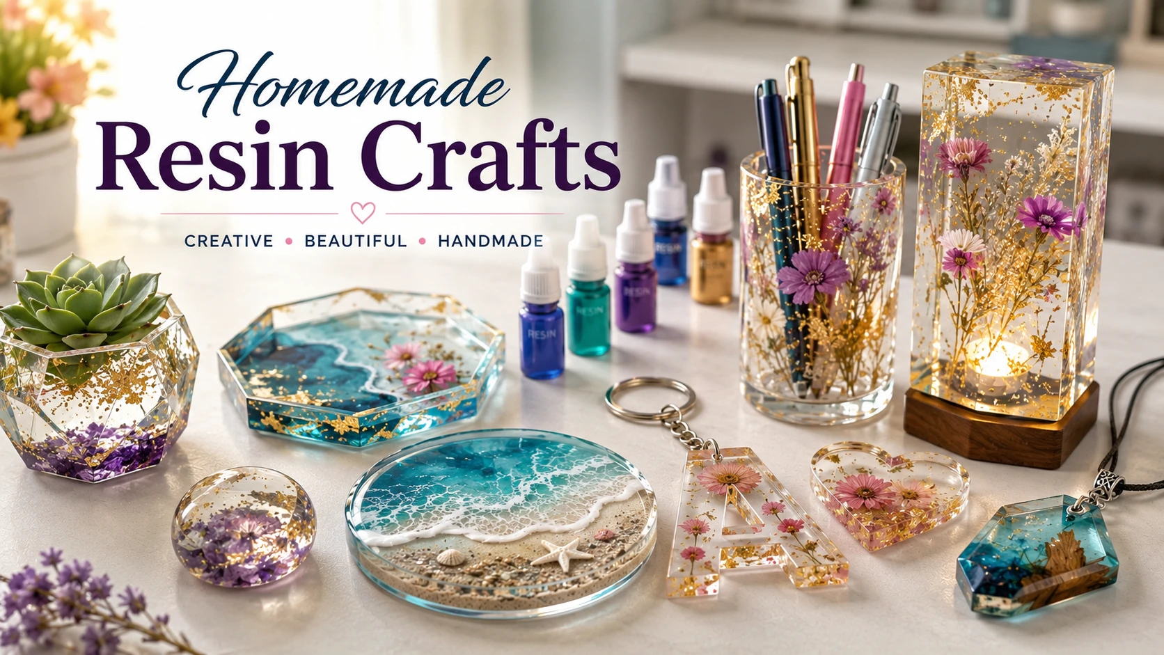 Homemade Resin Crafts