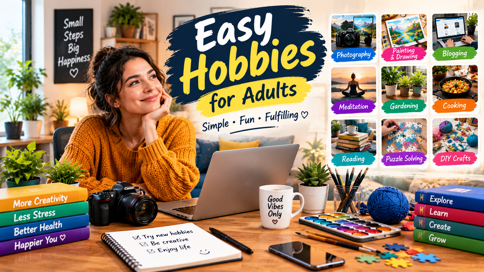 Easy Hobbies for Adults
