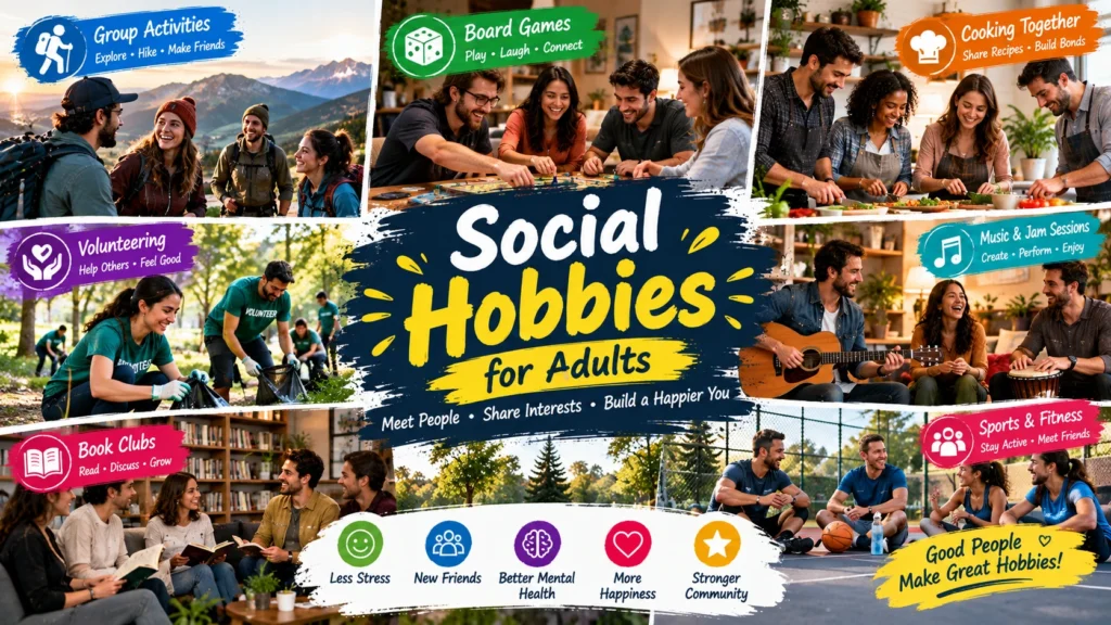 Social Hobbies for Adults