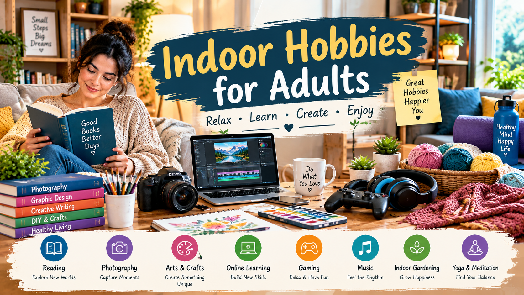 Indoor Hobbies for Adults