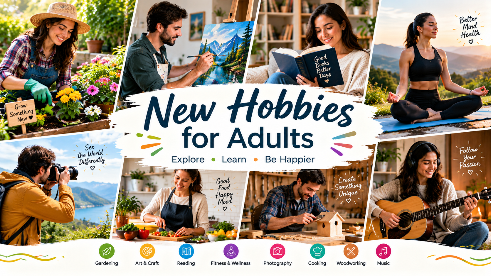 New Hobbies for Adults