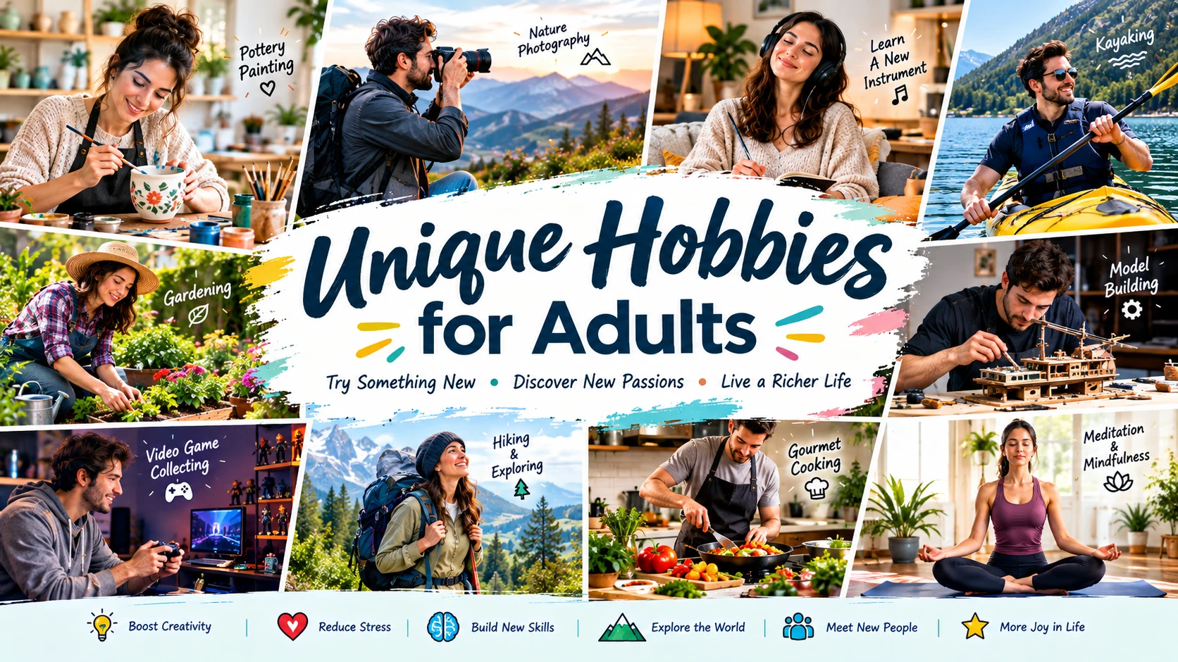 Unique Hobbies for Adults