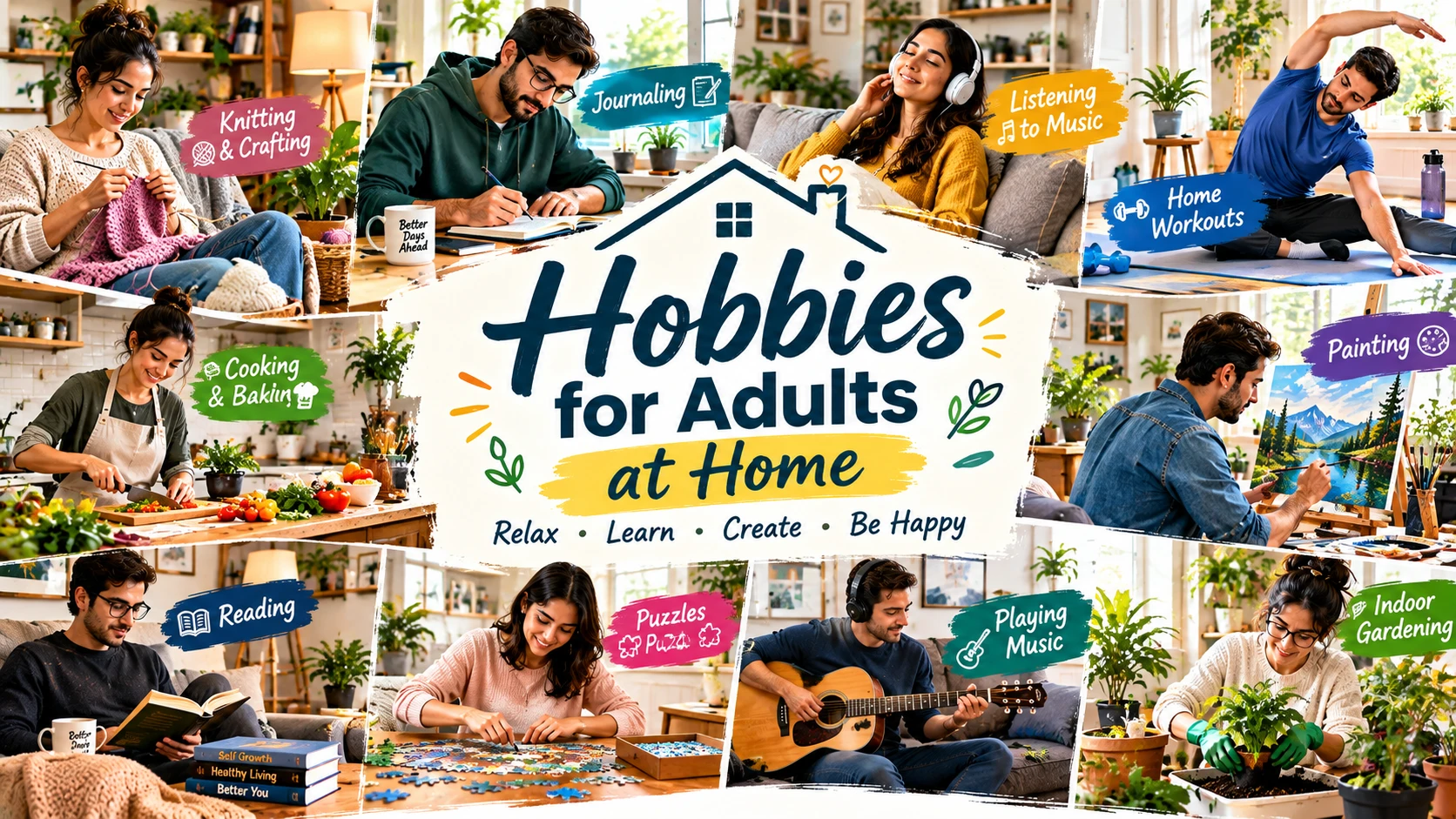 Hobbies for Adults at Home