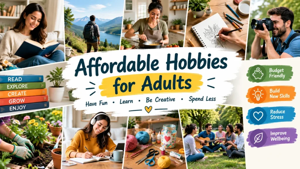 Affordable Hobbies for Adults