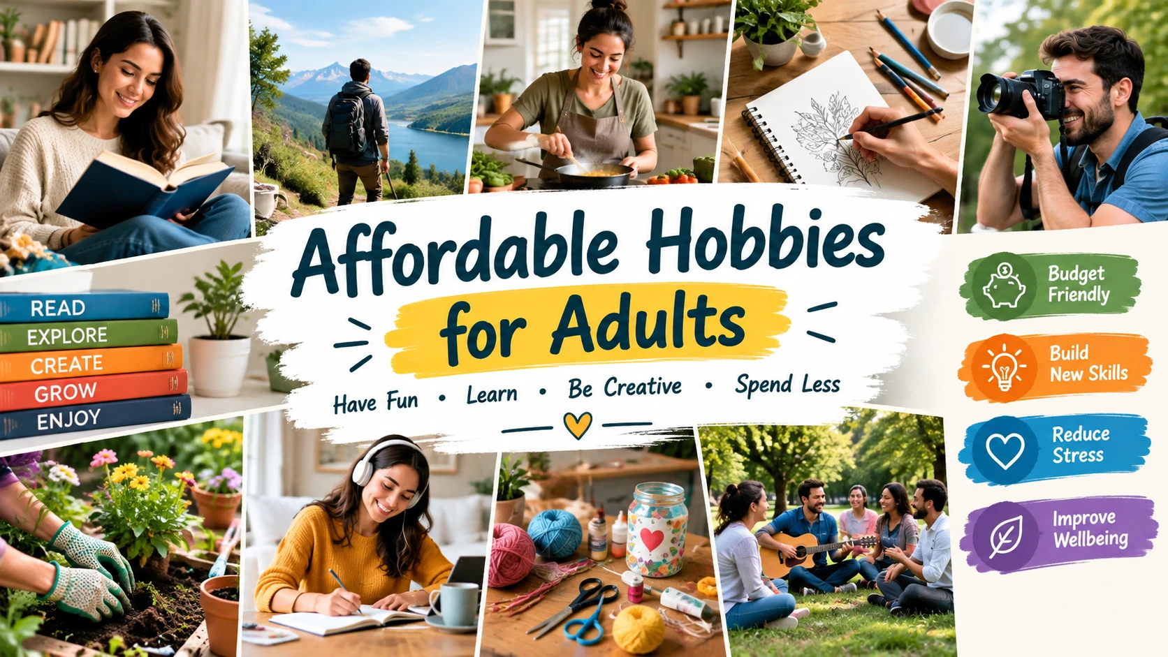Affordable Hobbies for Adults