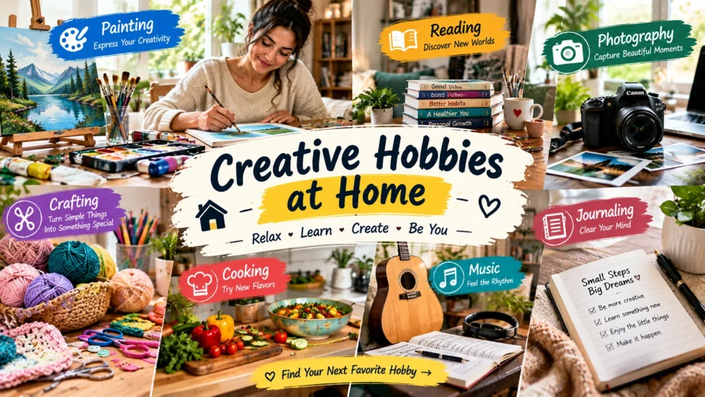 Creative Hobbies at Home