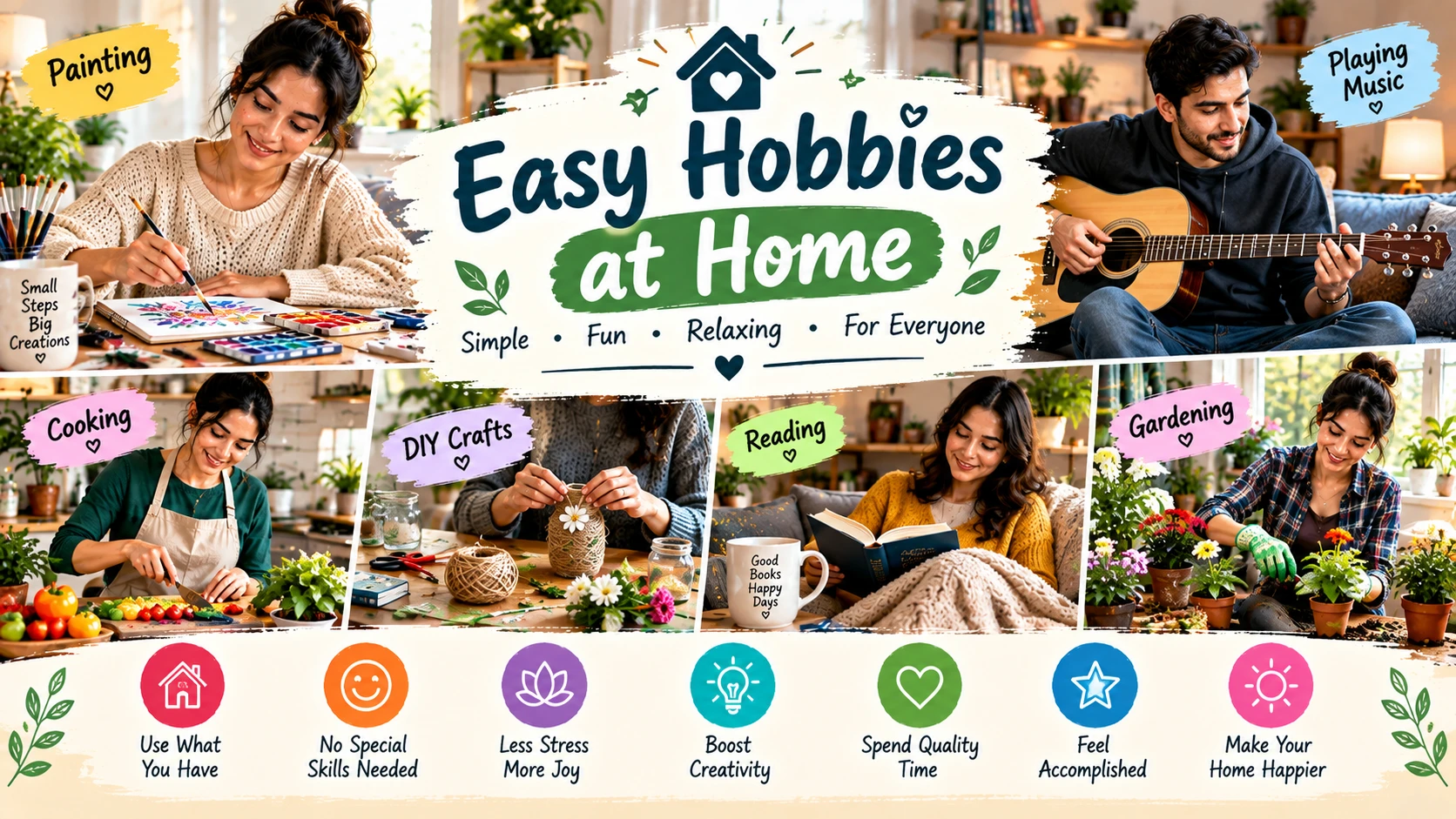 Easy Hobbies at Home