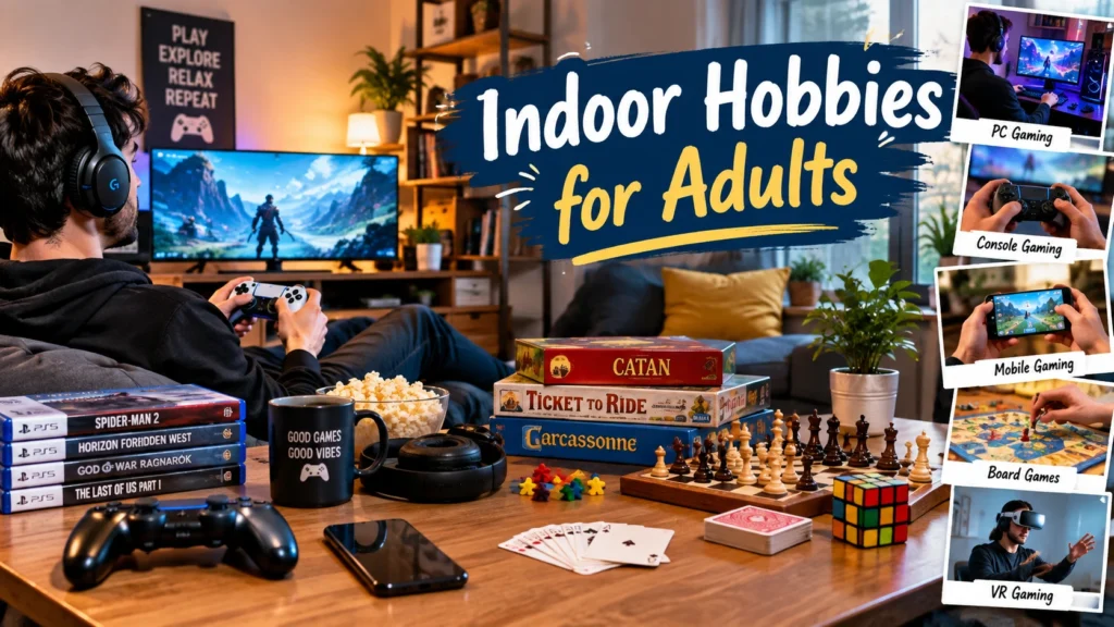 Indoor Hobbies for Adults