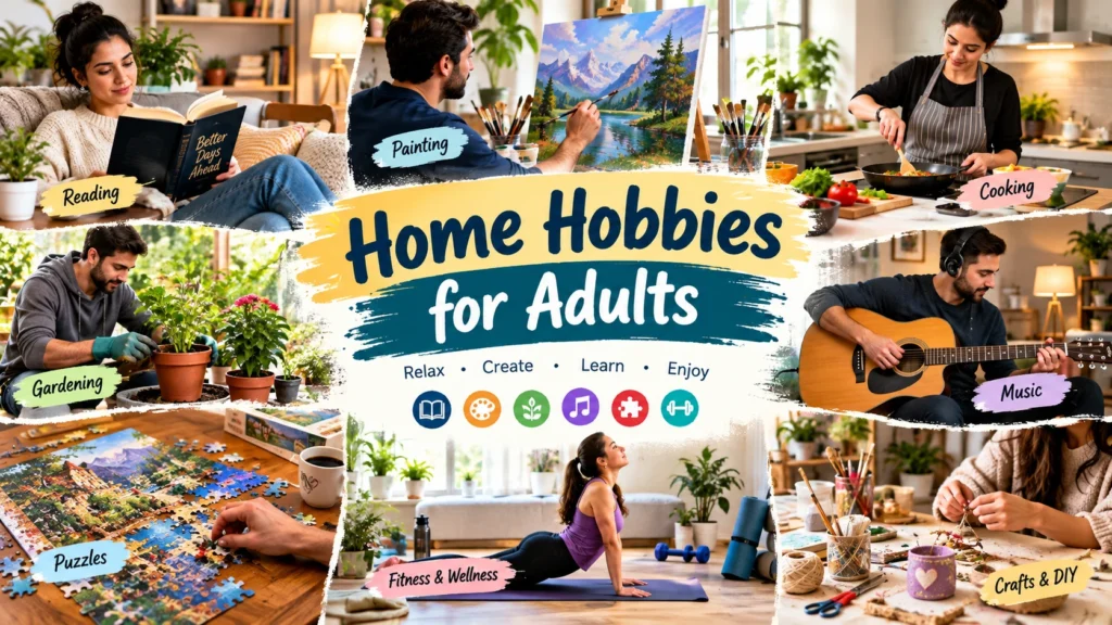 Home Hobbies for Adults