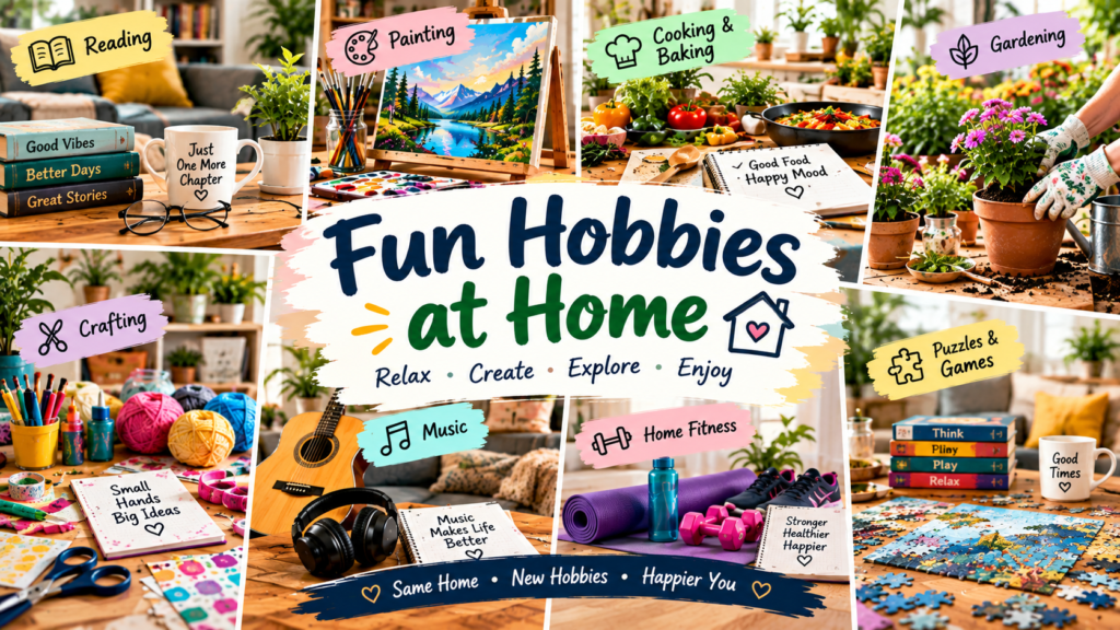 Fun Hobbies at Home
