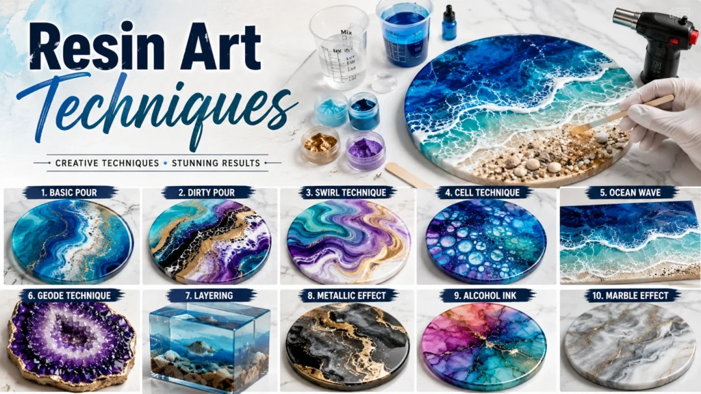 Resin Art Techniques