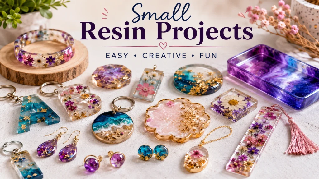 Small Resin Projects