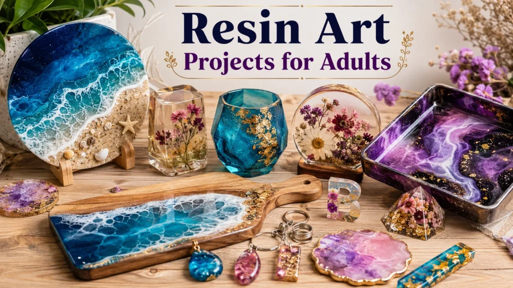 Resin Art Projects for Adults