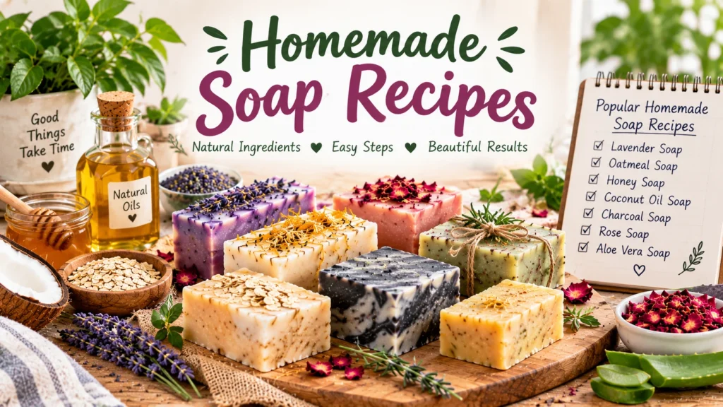 Homemade Soap Recipes