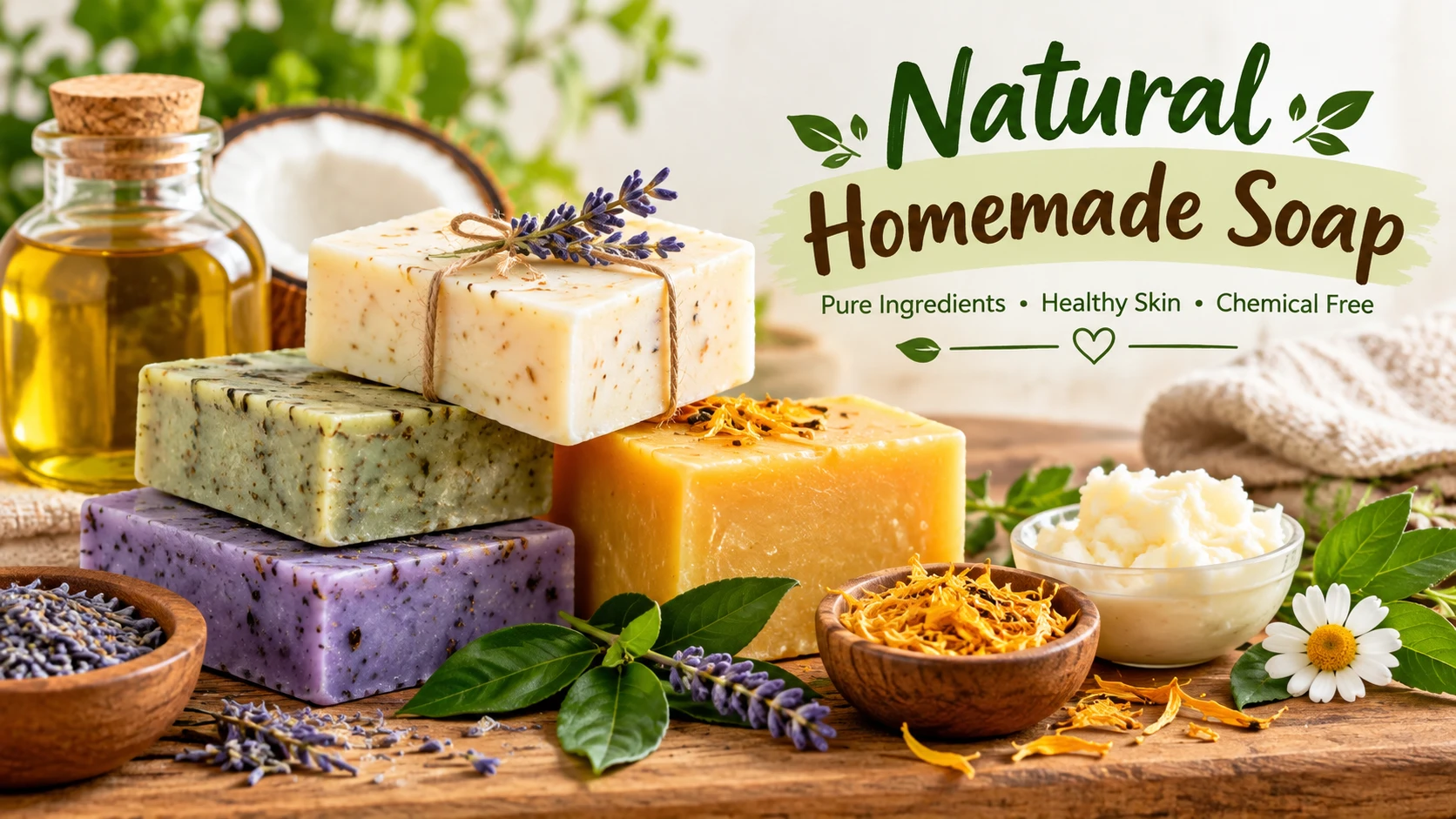 Natural Homemade Soap