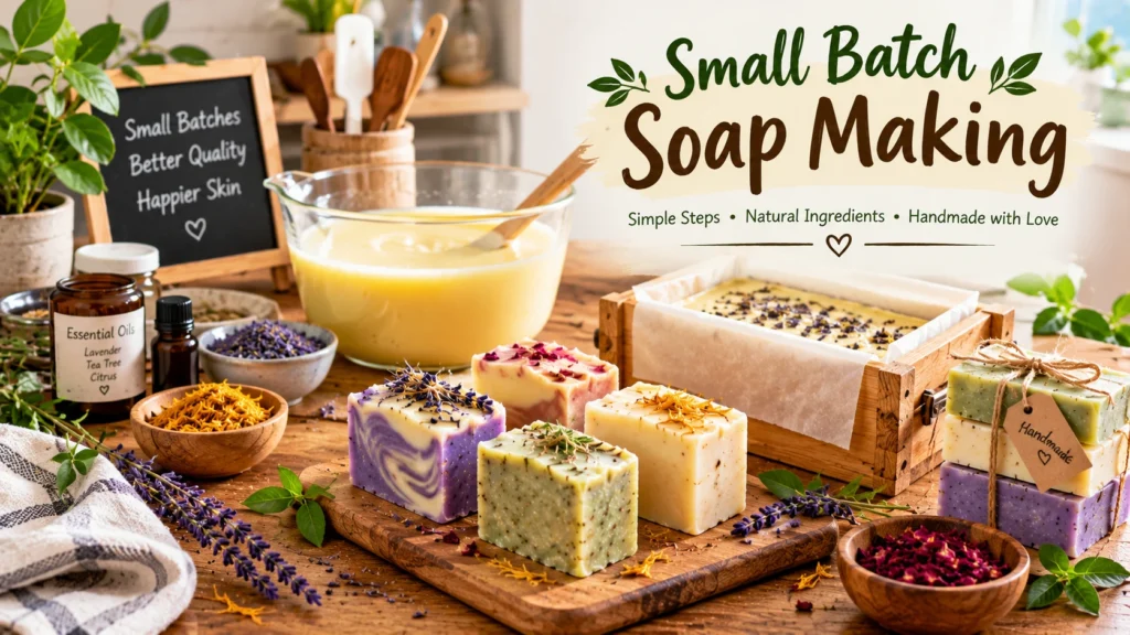 Small Batch Soap Making