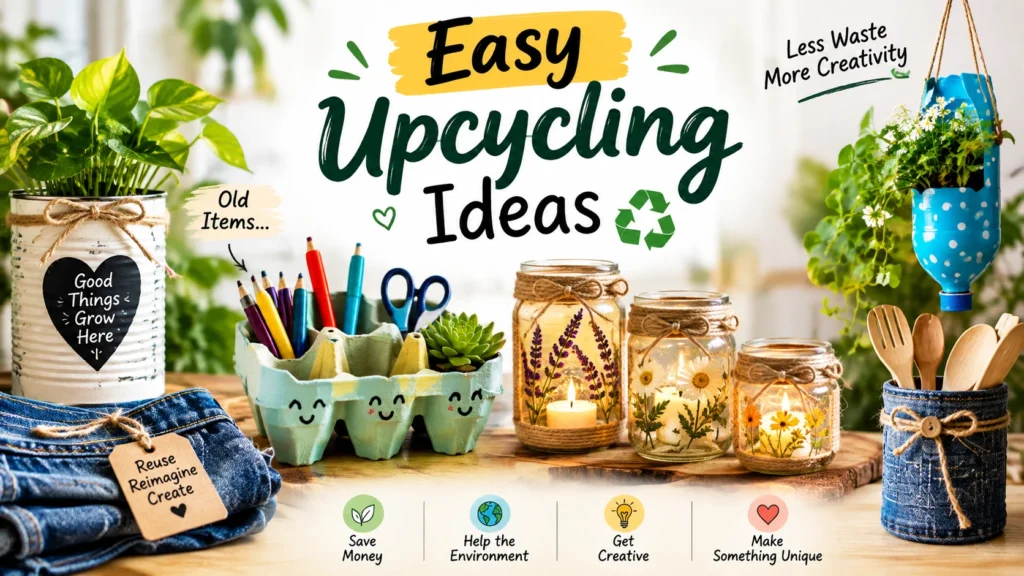 Easy Upcycling Ideas