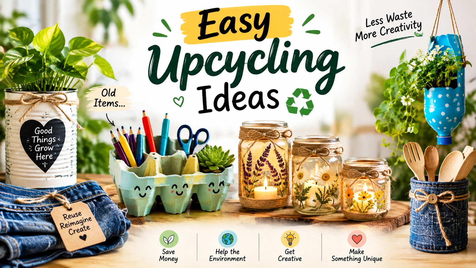 Easy Upcycling Ideas