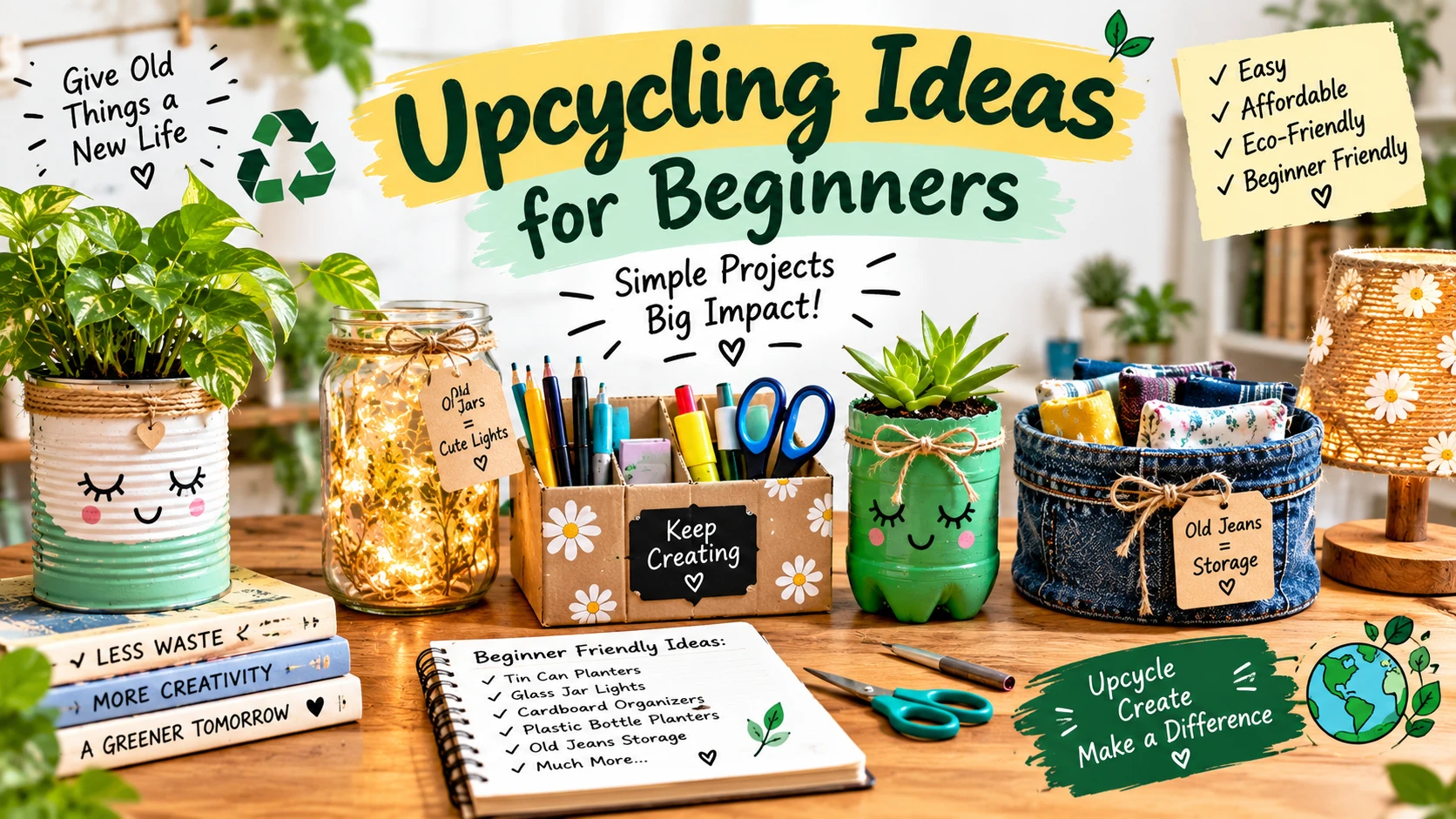Upcycling Ideas for Beginners