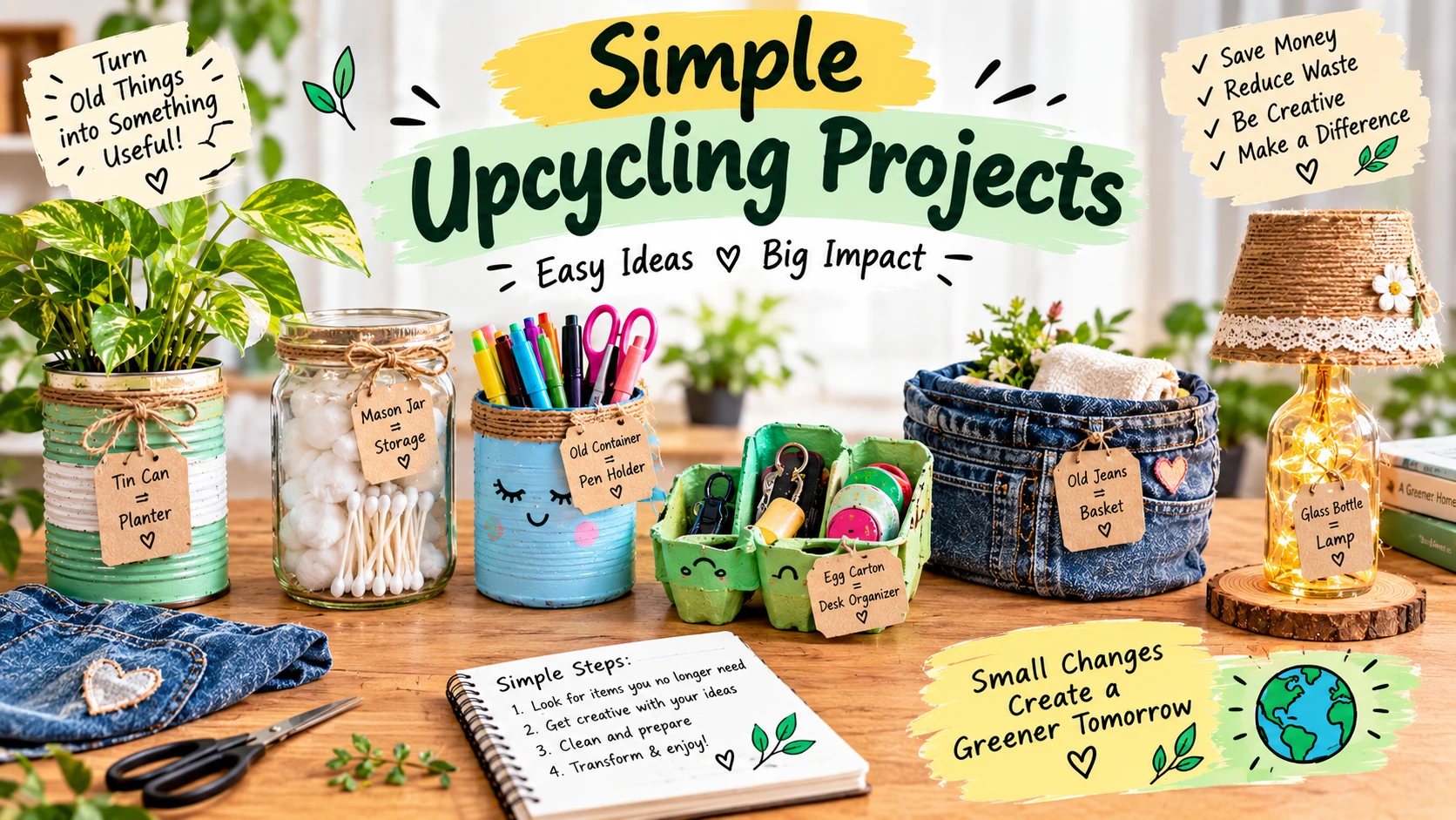 Simple Upcycling Projects