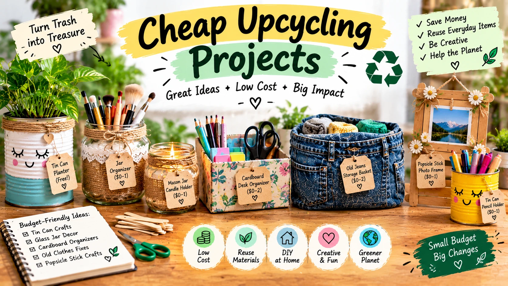 Cheap Upcycling Projects