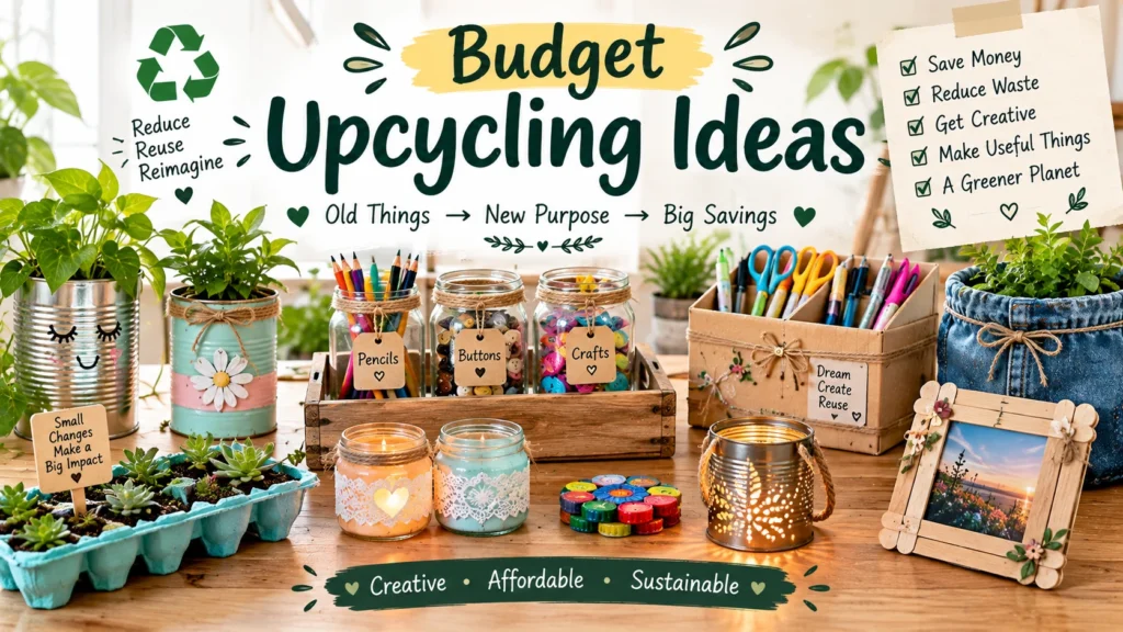 Budget Upcycling Ideas