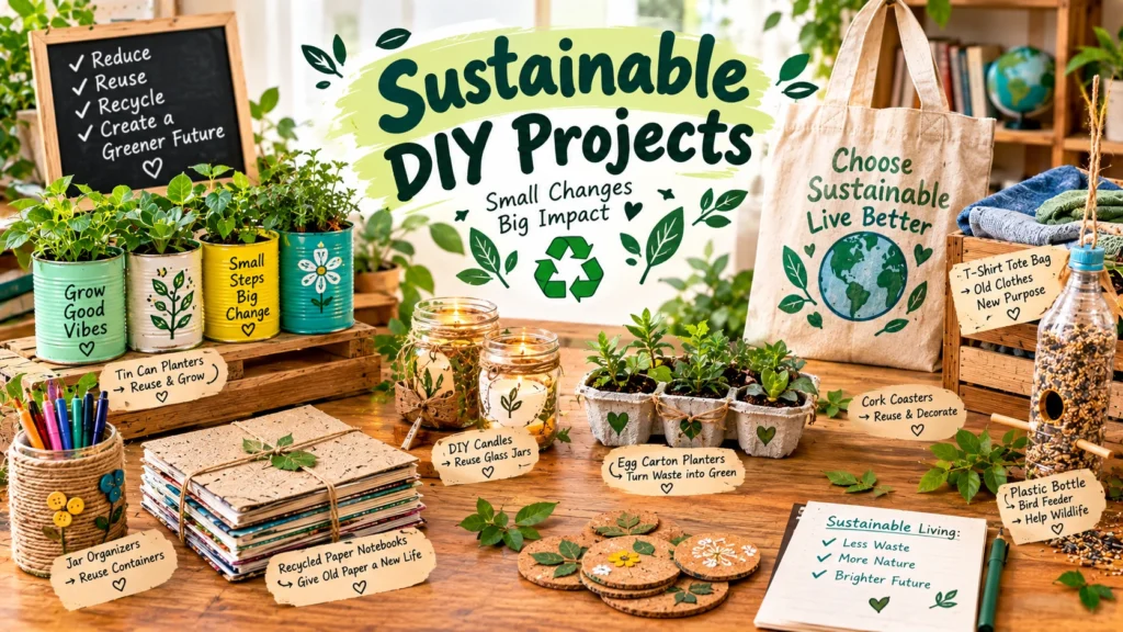 Sustainable DIY Projects